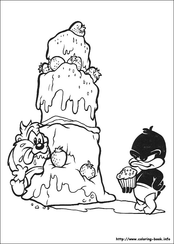 Baby Looney Tunes coloring picture